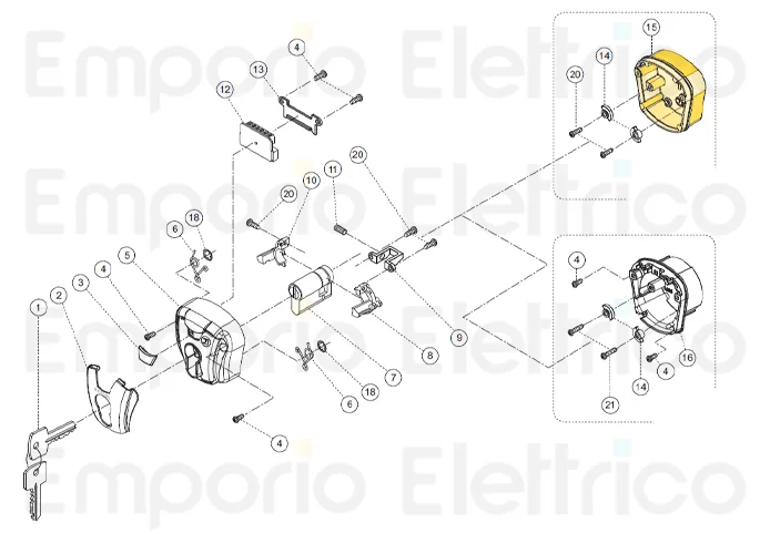 fadini pièce détachée plaque de fond aluminium à mur pour chis-e 37 37215