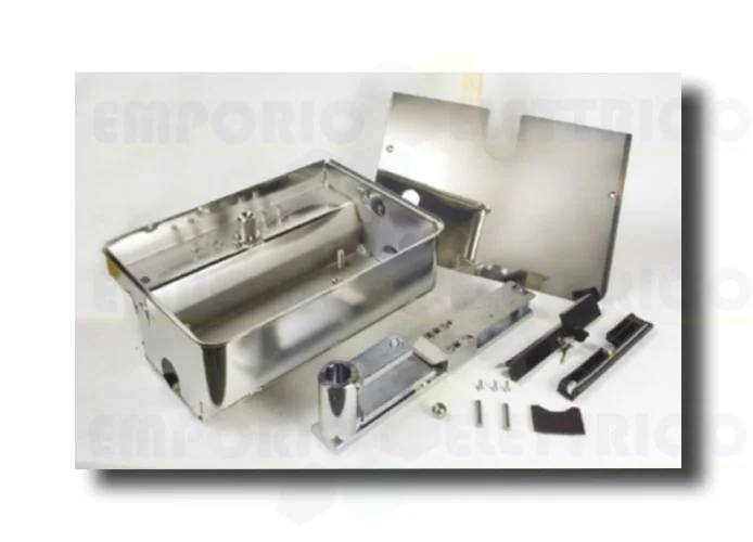 faac caisson autoportant en acier inox avec deverrouillage 490110