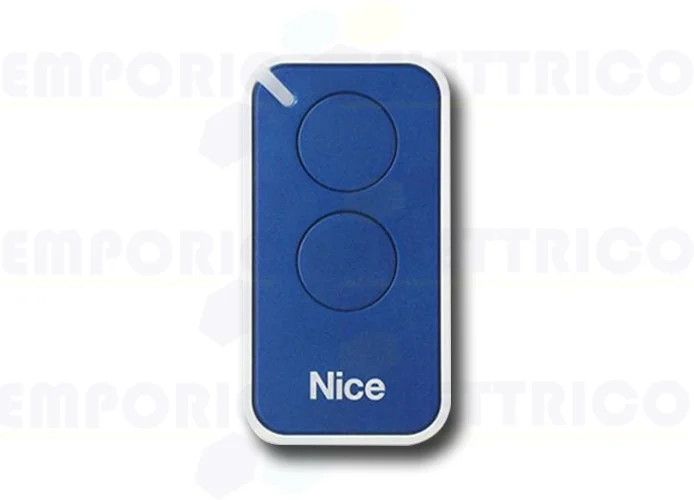 nice télécommande 2 canaux série inti bleu inti2b