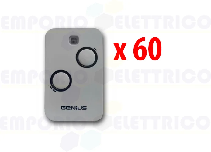 genius 60 x télécommande 2 canaux 868mhz jlc kilo tx2 6100332