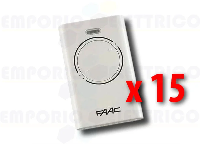 faac 15 x télécommande 2 canaux xt2 433 slh lr 787007