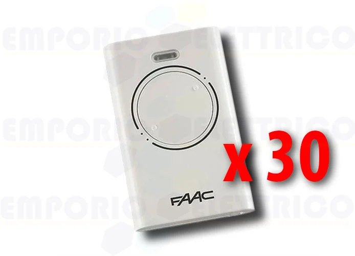 faac 30 x télécommande 2 canaux xt2 433 slh lr 787007