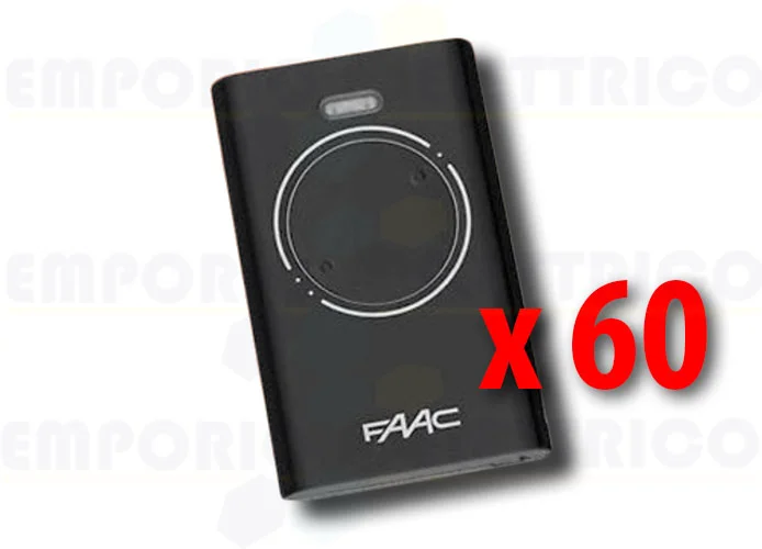 faac 60 x télécommande 2 canaux xt2 433 slh lr 7870071