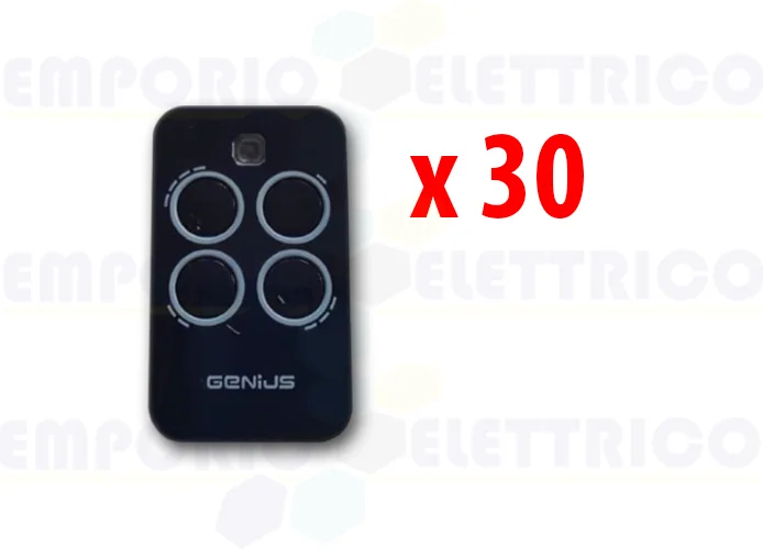 genius 30 x télécommande 4 canaux 433mhz jlc echo tx4 6100334