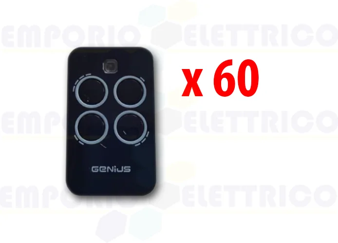 genius 60 x télécommande 4 canaux 433mhz jlc echo tx4 6100334