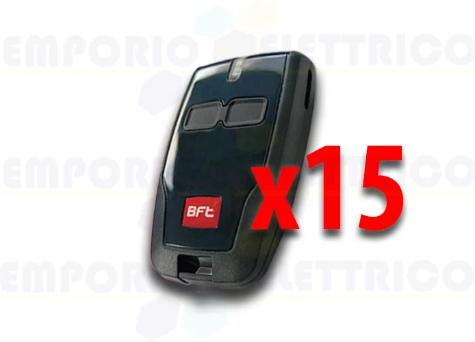 bft 15 x télécommande 2 canaux 433 mhz mitto b d111904