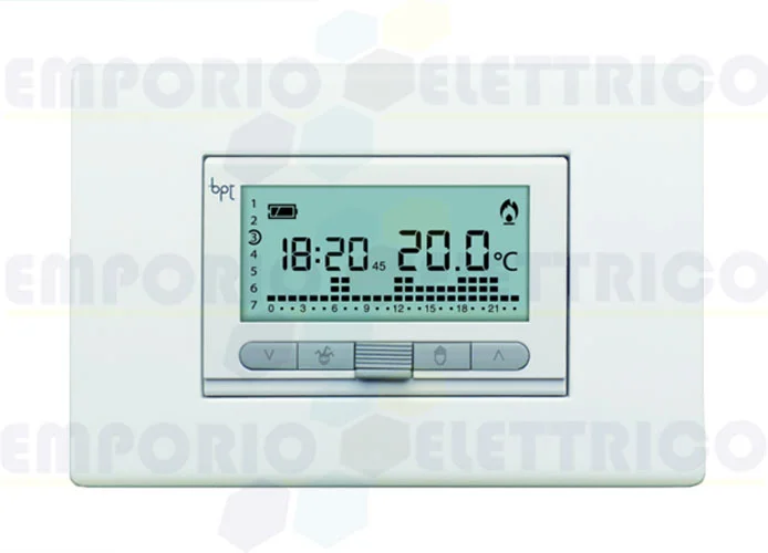 came chronothermostat numérique blanc à encastrer th/350 69409100