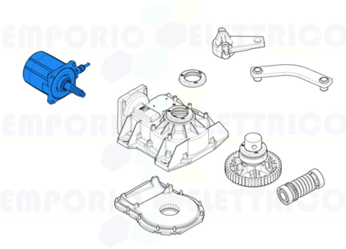 came pièce détachée du groupe moteur pour frog 119ria061