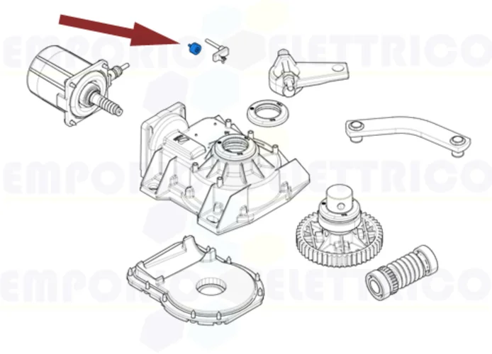 came pièce détachée aimant encodeur pour frog 119ria083