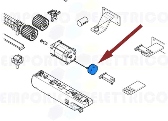 came pièce détachée électrofrein ati 119rid110