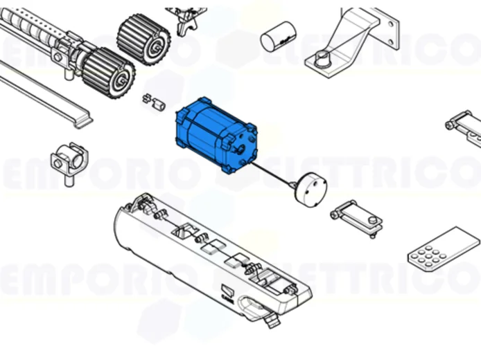 came pièce détachée du groupe moteur série ati 230v 119rid109