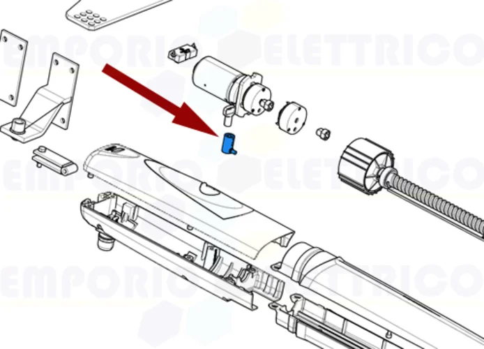 came pièce détachée cylindre serrure a180 axo 119rid141