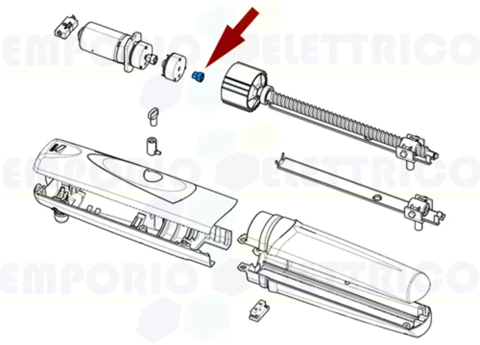 came pièce détachée articulation transmission moteur axo 88001-0152