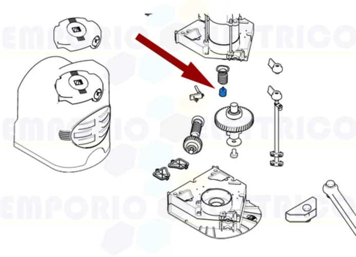 came pièce détachée aimant encoder fast ferni 119rid302