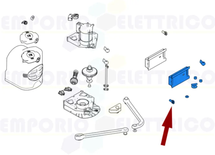 came pièce détachée set accessoires fast 119rid240