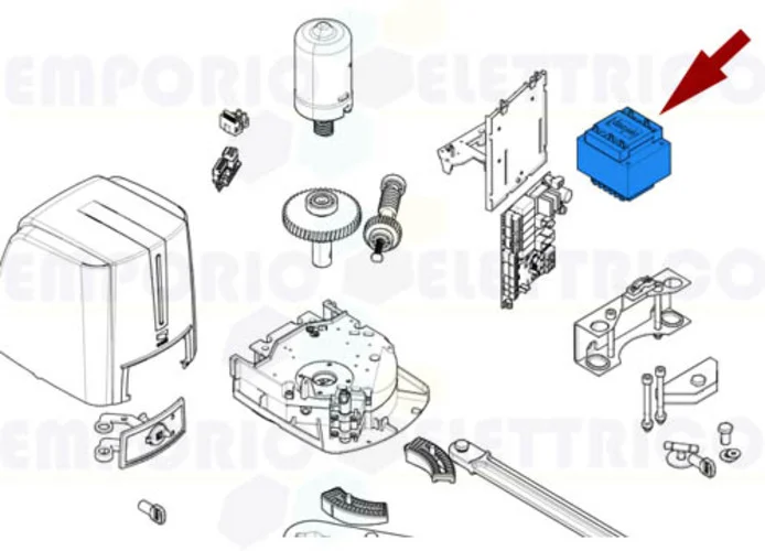 came pièce détachée transformateur fst23dlc fast70 sdn 119rir510