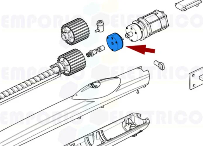 came pièce détachée électrofrein amico 230v 88001-0208