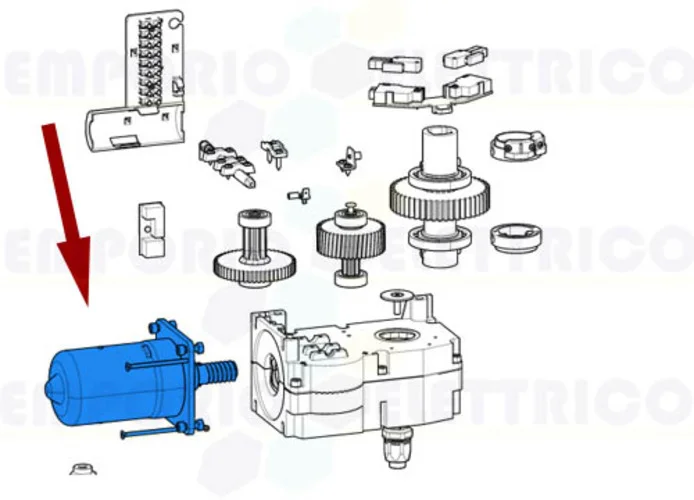 came pièce détachée du groupe moteur ferni 119rid368