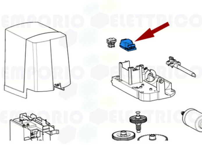 came pièce détachée filtre emc ftl 119rid478