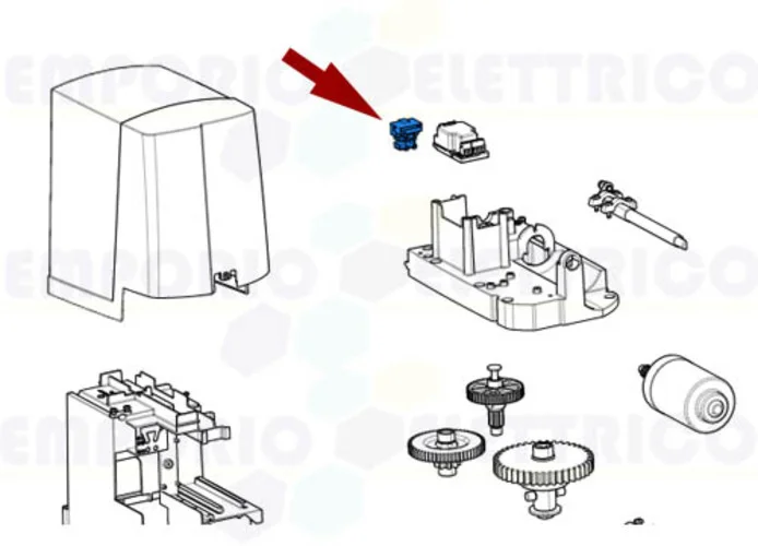 came pièce détachée borne alimentation ftl sdn ver 119rie205