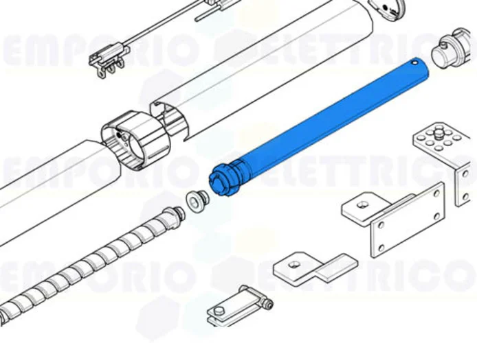 came pièce détachée tube intérieur krono 3 119rid174