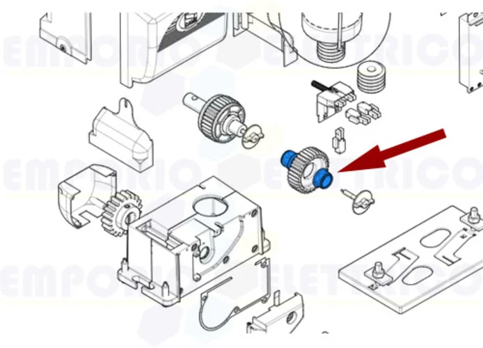 came pièce détachée paquet douille et or bx 119ribx058