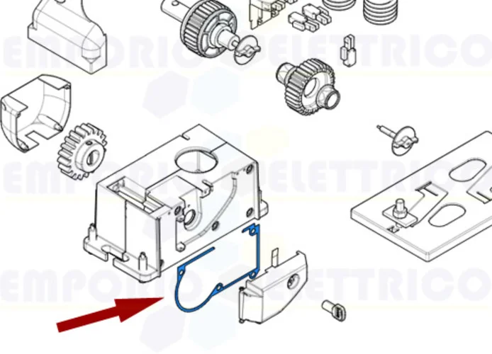 came pièce détachée paquet 50 pc joint bx 88001-020