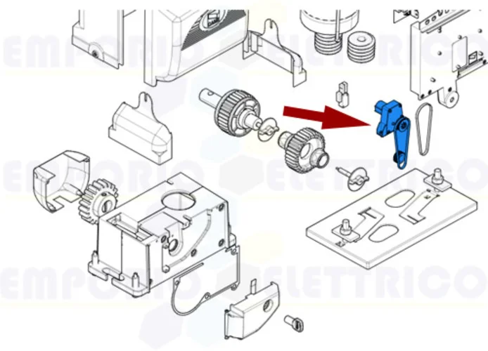 came pièce détachée encodeur bx 119ribx013