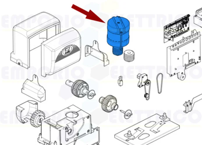 came pièce détachée du groupe moteur bx 119ribx020