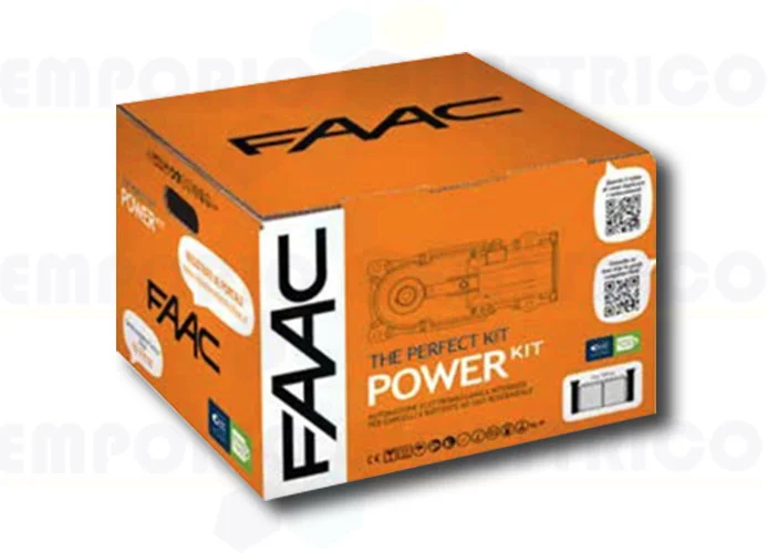 faac kit motorisation 230v power kit perfect 105913fr