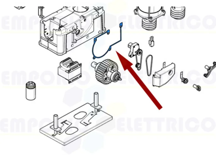 came pièce détachée paquet 50 pc joint bk 88001-019