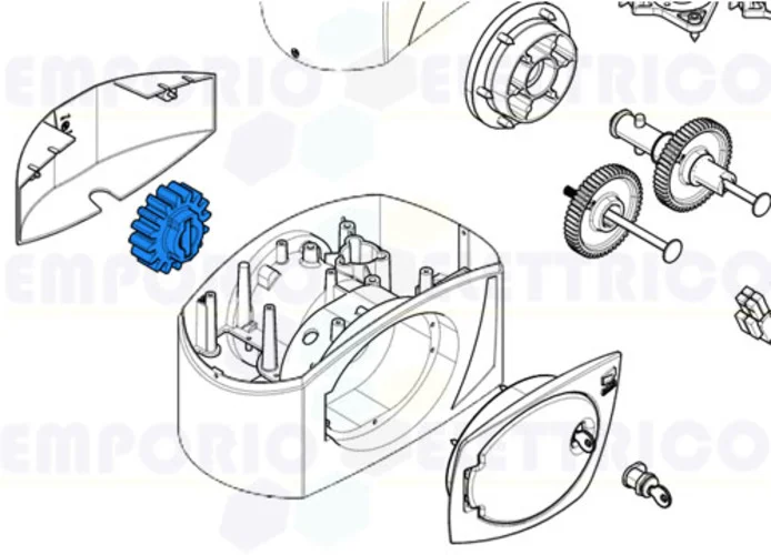 came pièce détachée pignon bx 119ribz005