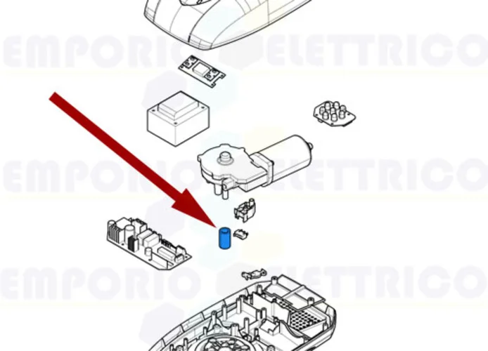 came pièce détachée adaptateur arbre moteur v6000 ver 119rie169