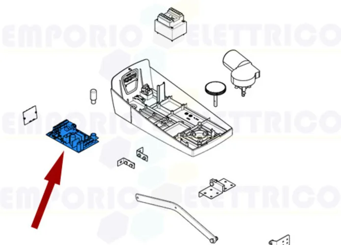 came pièce détachée carte électronique zl57 v2 88001-0222