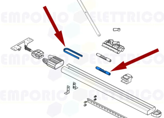 came pièce détachée courroie transmission ver 119rie122