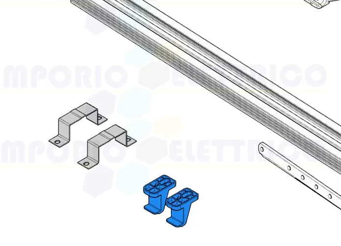 came pièce détachée ètriers de fixation rail v6000 119rie176