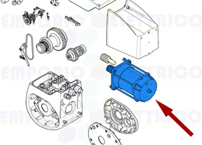 came pièce détachée du groupe moteur c-bx 119ricx039