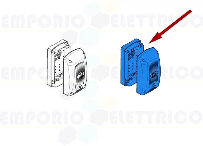 came pièce détachée boîter récepteur - rbe 119rir192