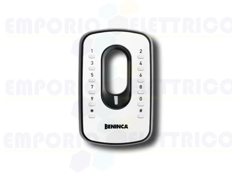 beninca clavier numérique aluminium sans fil triple codage iri.kpad 9760033