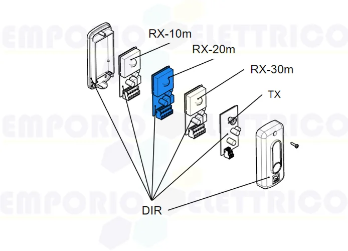 came pièce détachée carte électronique rx dir20 119rir138