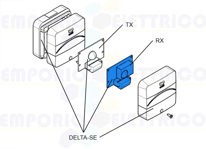 came pièce détachée carte électronique rx delta-se 119rir386