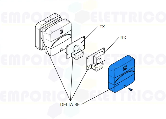 came pièce détachée couvercle frontal delta-se 119rir388