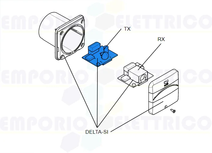 came pièce détachée carte électronique tx delta-si 119rir389