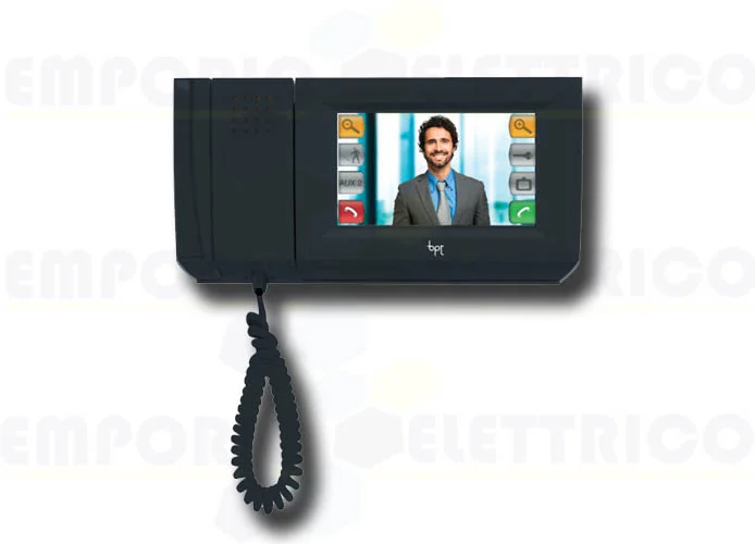 came bpt poste de concierge avec combiné lcd noir mitho sb nf 62940020