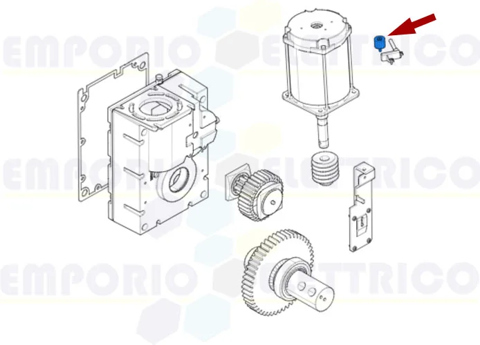 came pièce détachée aimant encodeur gard 119rig407