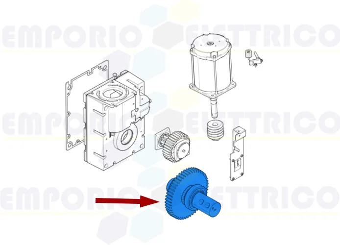 came pièce détachée arbre lent g3000 119rig414 