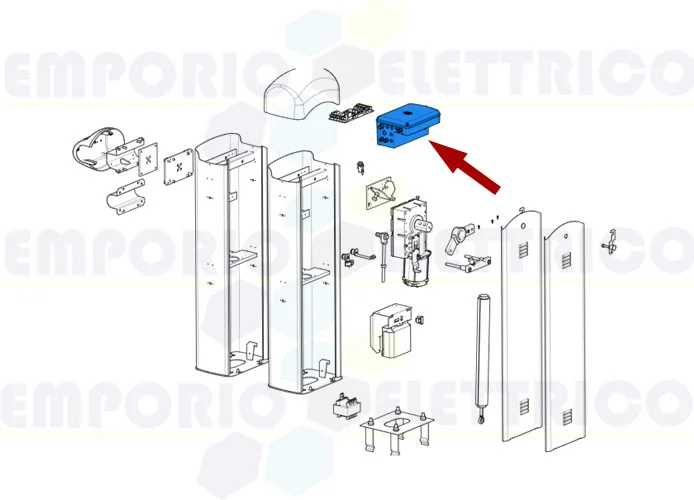 came pièce détachée boîter armoire de commande g4040 g4041 119rir247