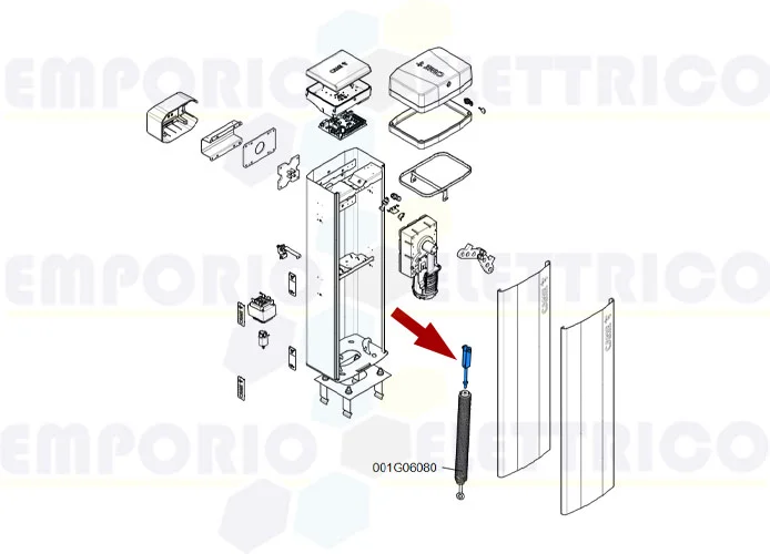 came pièce détachée tirant ressort gt4 88003-0077