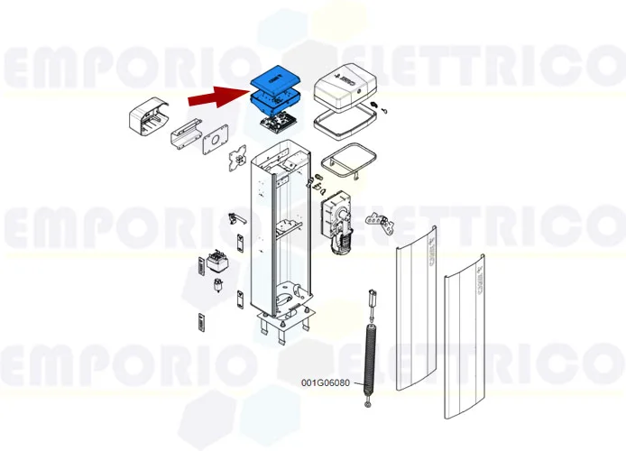 came pièce détachée boîte armoire de commande gt4-gt8 88003-0081 