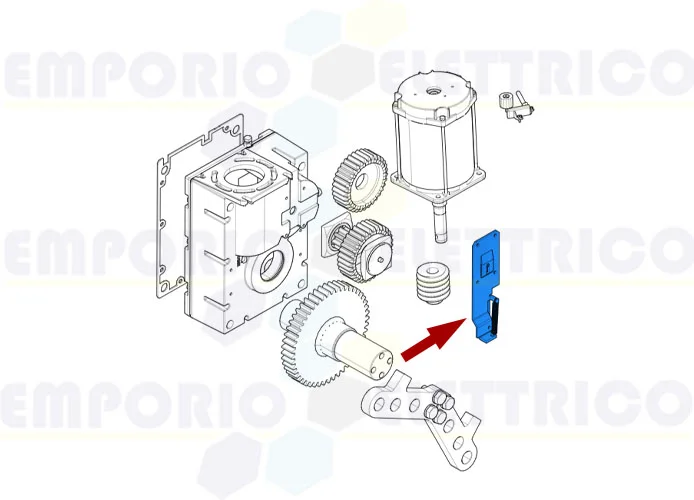 came pièce détachée groupe levier déverrouillage barrière gt4 88003-0086